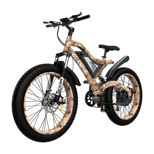 Aostirmotor Snakeskin Grain Powerful Electric Bike S18-1500W - Vforce Wheels