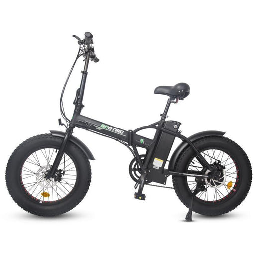 Ecotric 48V Fat Tire Portable and Folding Electric Bike with LCD display - FAT20S900 - Vforce Wheels