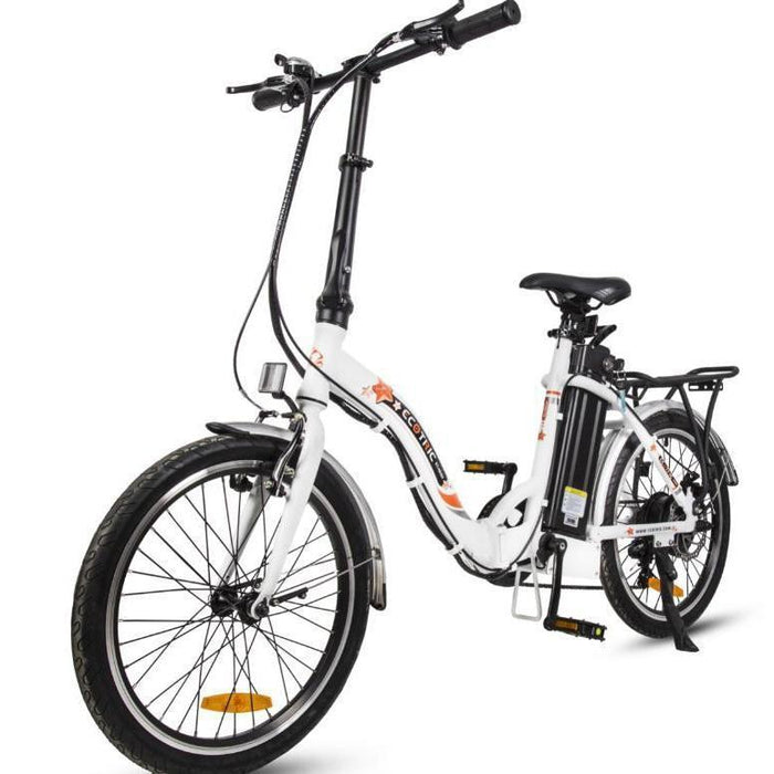 Ecotric - UL Certified Starfish 20inch portable and folding electric bike - C-STA20LED - Vforce Wheels
