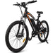 Ecotric UL-Listed Leopard 500W 36V Electric Mountain Bike - LEOPARD26 - Vforce Wheels