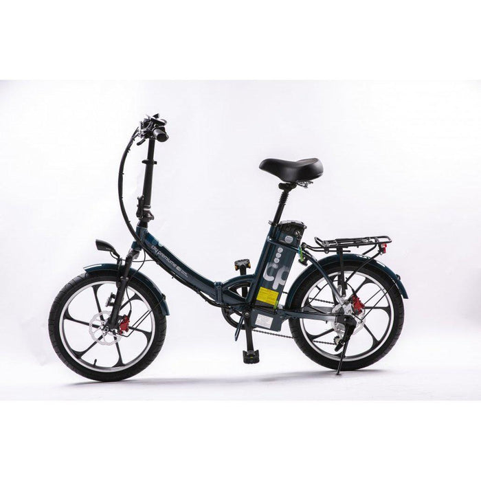 Green Bike Electric City Premium Folding Electric Bike - Premium - Vforce Wheels