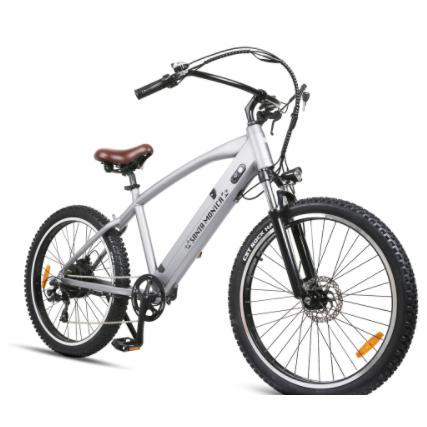NAKTO 500W Electrical Bicycle 26'' Santa Monica - SAN260029 - Vforce Wheels