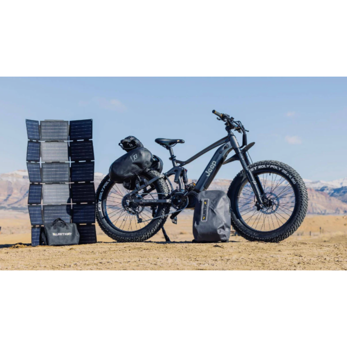 Portable E-Bike Solar 48V Charging Station - Vforce Wheels