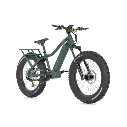 QuietKat Fat Tire Electric Mountain Bike, APEX 7.5 2021 - Vforce Wheels