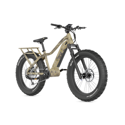 QuietKat Fat Tire Electric Mountain Bike, WARRIOR 2021 - Vforce Wheels
