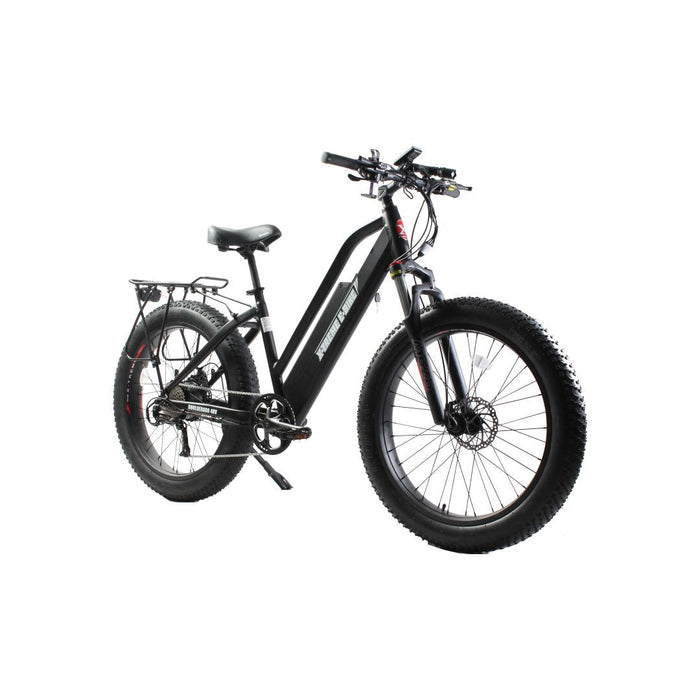X-Treme Boulderado 48 Volt Fat Tire Step-Through Electric Mountain Bicycle - Vforce Wheels
