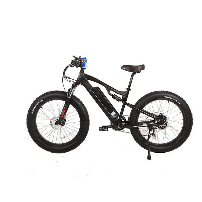 X-Treme Rocky Road 48 Volt Fat Tire Electric Mountain Bicycle (10AH) - ROCKY48 - Vforce Wheels